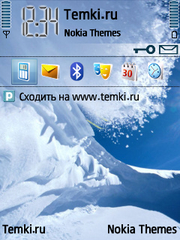 Снежная лавина для Nokia 6220 classic