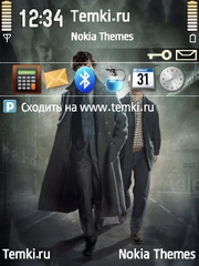 Шерлок и Джон для Nokia X5-00