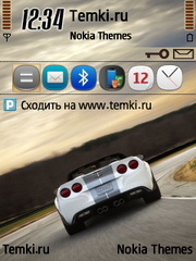 Chevy Corvette для Nokia N75
