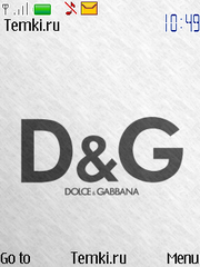 Скриншот №1 для темы Dolce & Gabbana