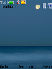 Ночь над океаном для Nokia 6750 Mural