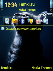 Черный Котэ для Nokia E73 Mode