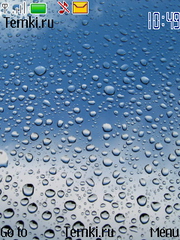 Капли после дождя для Nokia 3600 slide