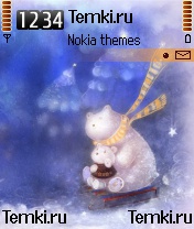 Зимняя сказка для Nokia 6638