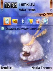 Зимняя сказка для Nokia N71