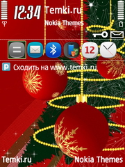 Новогодняя Елочка для Nokia X5 TD-SCDMA