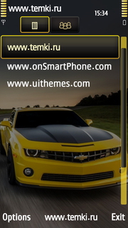 Скриншот №3 для темы Chevrolet Camaro