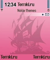 Розовый корабль для Nokia 6681