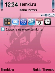 Розовый корабль для Nokia 6790 Surge