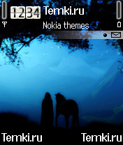 Девушка и лошадь для Nokia 6620