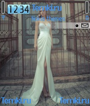 Девушка в Свадебном Платье для Nokia 6260