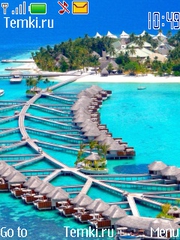 Мальдивы и Отель с Бунгало для Nokia 6600 slide
