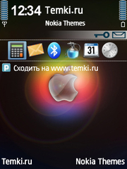 Яркий Apple для Nokia N93