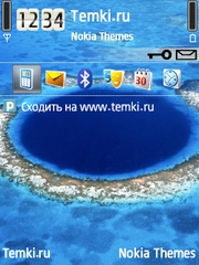 Большая голубая дыра для Nokia 3250