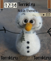 Снеговичок для Nokia N70