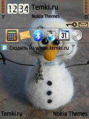 Снеговичок для Nokia E90