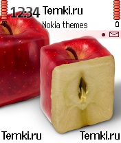 Красное Яблоко для Nokia 6630