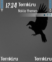 Черная птица для Nokia N90