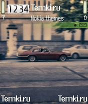 Бордовое авто для Nokia 3230