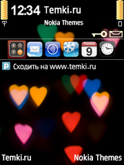 Сердечки для Nokia 6790 Slide