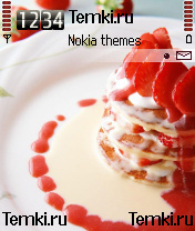 Клубничный десерт для Nokia 6600