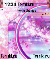 Скриншот №1 для темы Розовая радуга