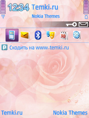 Цветочки и сердечки для Nokia N81