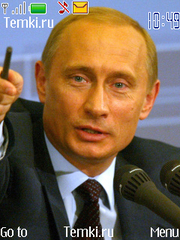 Президент Владимир Путин для Nokia Asha 205