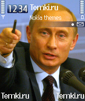Президент Владимир Путин для Nokia N90