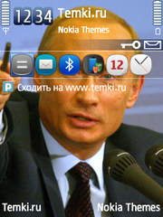 Президент Владимир Путин для Nokia 5500
