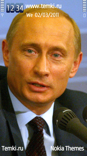 Президент Владимир Путин для Nokia 5230 Nuron