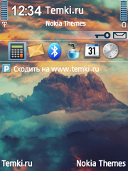 Закат В Горах для Nokia 6220 classic