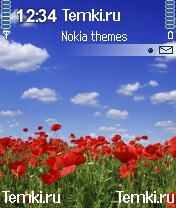 Цветочное поле для Nokia 6681