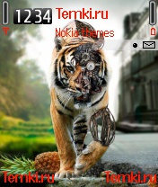Стимпанк Тигр для Nokia 6260