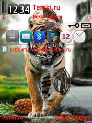 Стимпанк Тигр для Nokia E63