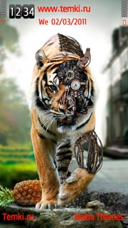 Стимпанк Тигр