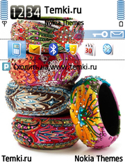 Цветные браслеты для Nokia N77