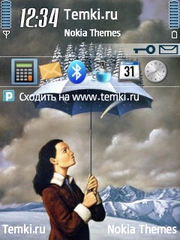 Зимний лес для Nokia N80