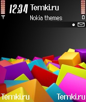 Скриншот №1 для темы Цветные кубики