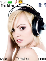 Девушка Диджей для Nokia 5610 XpressMusic