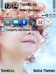 Кудрявый малыш для Nokia E73