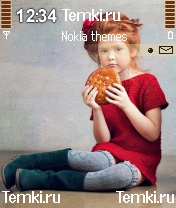 Девочка с печеньем для Nokia N72