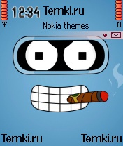 Бендер Футурама для Nokia N72