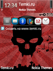Музыка и Череп для Nokia N75