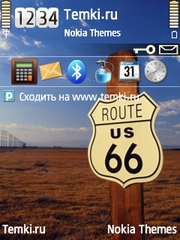 U.S. Route 66 для Nokia 6700 Slide