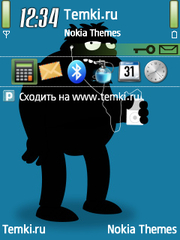 Чувак с айподом для Nokia E73 Mode