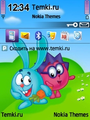 Крош и Ёжик для Nokia 6220 classic