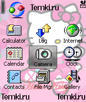 Скриншот №2 для темы Hello Kitty