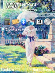Девушка с зонтом для Nokia N96-3