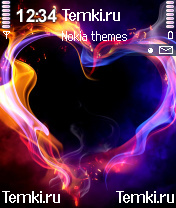 Огненное Сердце для Nokia N90
